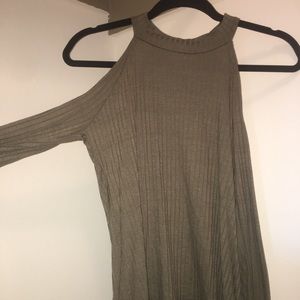 High neck long sleeve